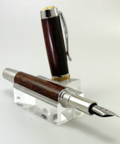VULPEN - Model  "Royal" - Nr: 2171-04 - Rhodium en 22 k Gold  - dessert wood
