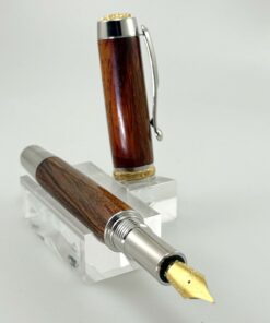 VULPEN - Model  "Royal" - Nr: 2171-05 - Rhodium en 22 k Gold  - Leadwood