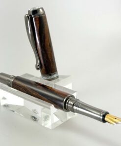 Royal JR - Vulpen - Model 2182-04 - Dessert wood - Bl Titanium en Rhodium accent - Pastable